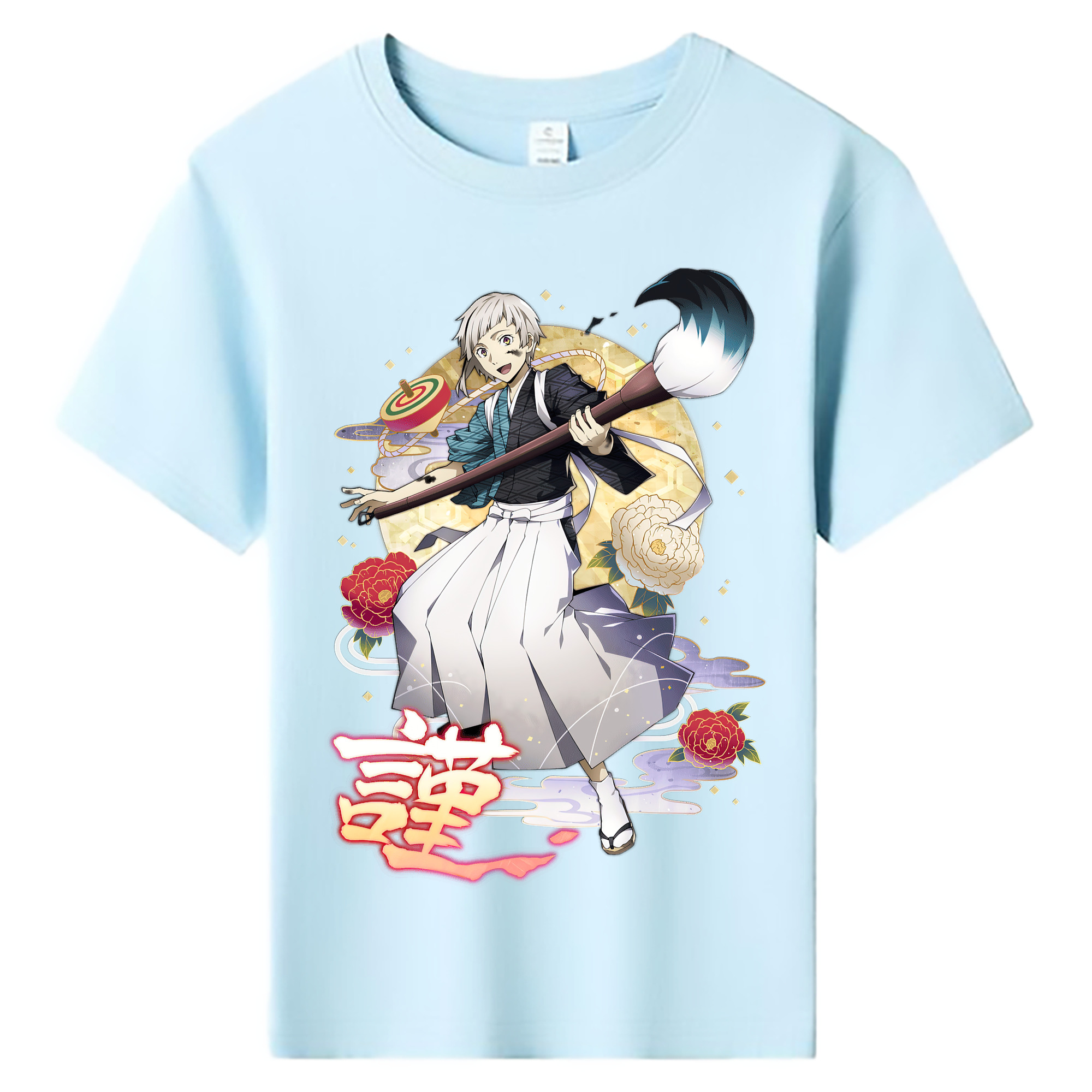 （画像用） 文豪ストレイドッグス Bungo Stray Dogs 綿100％キッズTシャツ（フロントプリント）